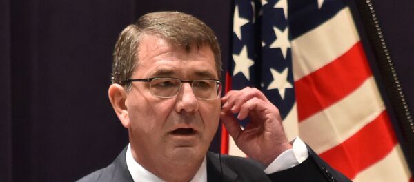 Ashton Carter, secretário de Defesa dos EUA. - Sputnik Brasil