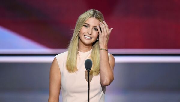 Republican presidential candidate Donald Trump's daughter Ivanka addresses delegates on the final night of the Republican National Convention, 2016 - Sputnik Brasil