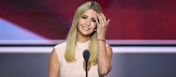 Republican presidential candidate Donald Trump's daughter Ivanka addresses delegates on the final night of the Republican National Convention, 2016 - Sputnik Brasil