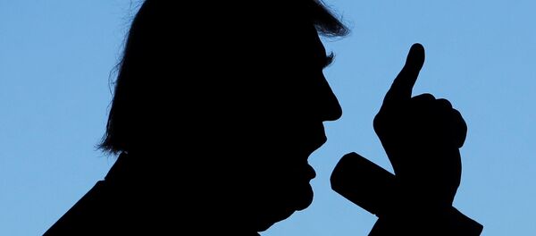 O presidencial republicano Donald Trump, durante o encontro com os eleitores no Colorado, em 18 de outubro de 2016 - Sputnik Brasil