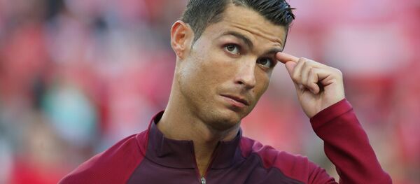 Futebol, Mundial 2016, jogo de Portugal e a Austria. Cristiano ronaldo. - Sputnik Brasil
