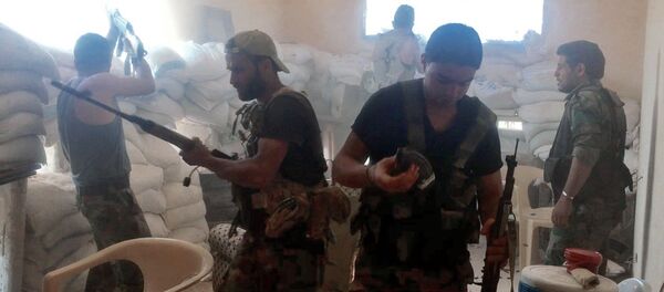 Militares sírios em Aleppo - Sputnik Brasil