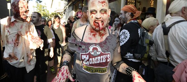 Zumbies em Nova York. Foto de arquivo - Sputnik Brasil