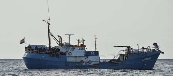 Jugend Rettet - Sputnik Brasil