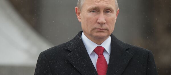 Presidente russo Vladimir Putin na praã Borovitskaya em Moscou Presidente russo Vladimir Putin na praã Borovitskaya em Moscou - Sputnik Brasil