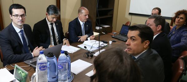 Reunião da Comissão Especial contra a Corrupção com a presença do Procurador Deltan Dallagnol - Sputnik Brasil