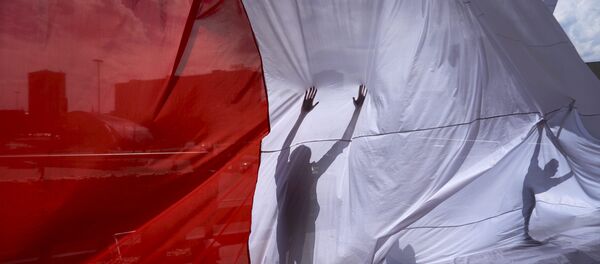 Bandeira de Polônia - Sputnik Brasil