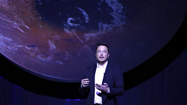 Chefe da corporação SpaceX Elon Musk revela planos de colonizar Marte, México, 27 de setembro de 2016 - Sputnik Brasil