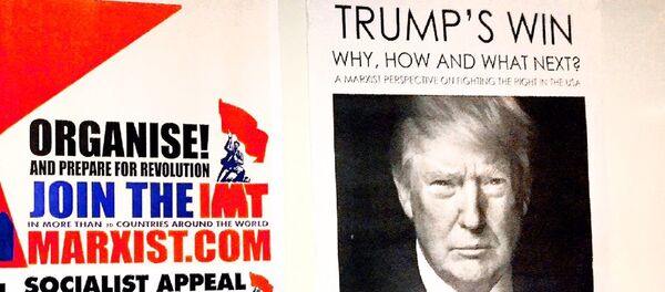 Cartazes da Sociedade Marxista da Escola de Economia e Ciência Política de Londres - Sputnik Brasil