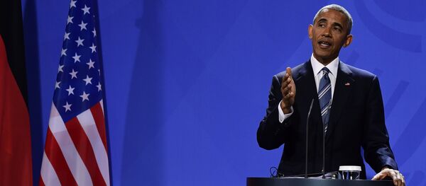Barack Obama discursa em Berlim - Sputnik Brasil
