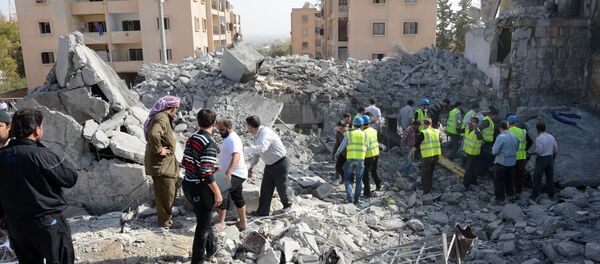 Explosão em Al-Bab (foto de arquivo) - Sputnik Brasil