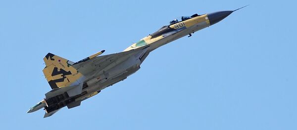 Caça multifuncional Su-35 - Sputnik Brasil