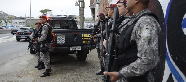 Força Nacional no Rio - Sputnik Brasil