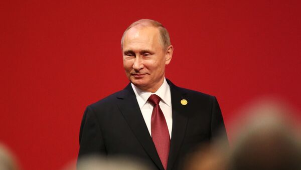 Vladimir Putin participa da cúpula da APEC em Lima, no Peru, 19 de novembro de 2016 - Sputnik Brasil