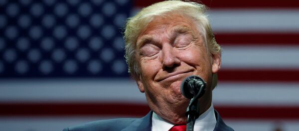 Donald Trump participa do evento de campanha eleitoral em Hershey, Pensilvânia, EUA (foto de arquivo) - Sputnik Brasil