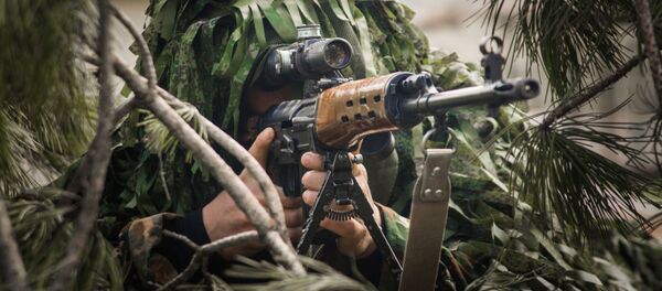 Manobras das Tropas do Interior na Crimeia - Sputnik Brasil