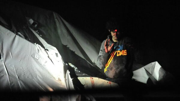 Sniper mira a cabeça de Dzhokhar Tsarnaev no momento de sua captura - Sputnik Brasil