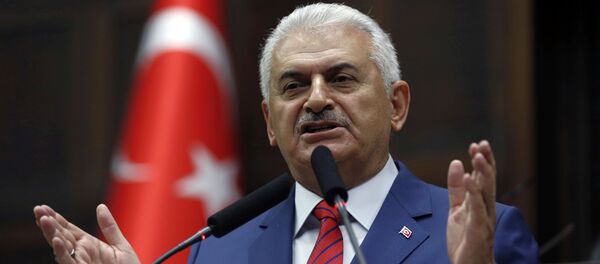 Premiê turco, Binali Yildirim - Sputnik Brasil