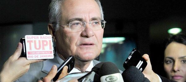 Renan Calheiros - Sputnik Brasil