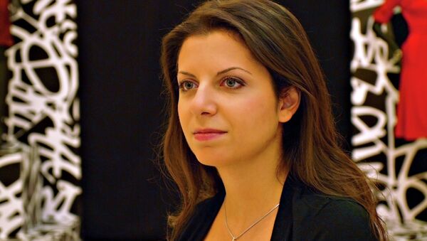 Margarita Simonyan, editora-chefe do RT e da Sputnik - Sputnik Brasil