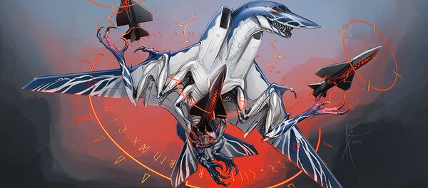 Monstros das alturas: aviões militares se transformam em criaturas assustadoras! - Sputnik Brasil