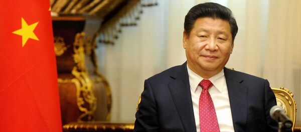 O Presidente Xi Jinping visita o parlamento em Cairo, Egito, 21de janeiro, 2016. - Sputnik Brasil