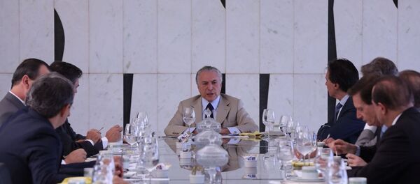 Michel Temer - Sputnik Brasil