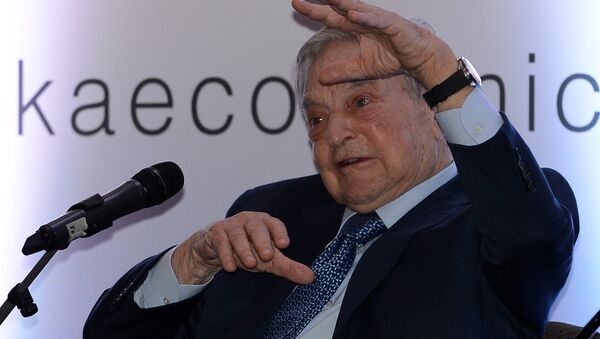 George Soros - Sputnik Brasil
