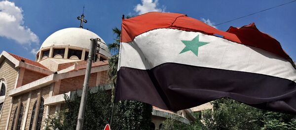 A bandeira da Síria - Sputnik Brasil
