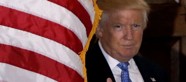 Presidente recém-eleito Donald Trump, 20 de novembro de 2016 - Sputnik Brasil