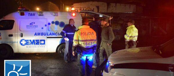 Polícia colombiana - Sputnik Brasil