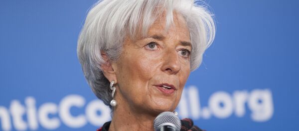 Christine Lagarde, diretora do Fundo Monetário Internacional (FMI) - Sputnik Brasil