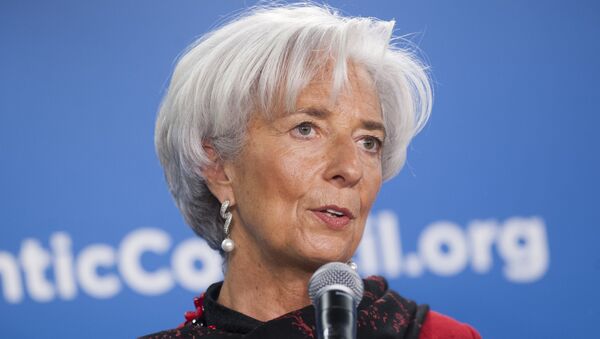 Christine Lagarde, diretora do Fundo Monetário Internacional (FMI) - Sputnik Brasil