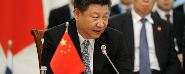 Xi Jingping no Uzbequistão - Sputnik Brasil