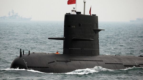 Submarino do Exército de Libertação Popular da China  - Sputnik Brasil