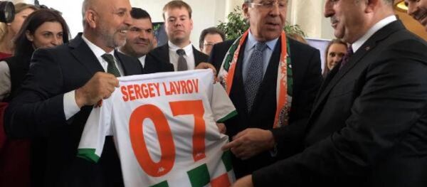 Sergey Lavrov - Alanya ziyareti - Sputnik Brasil