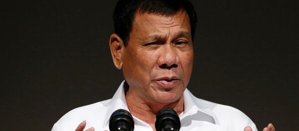 O presidente filipino, Rodrigo Duterte (foto de arquivo) - Sputnik Brasil