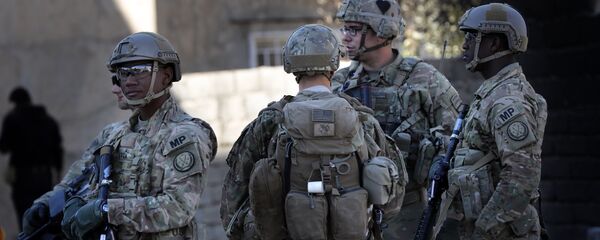 Militares dos EUA em Mossul, Iraque - Sputnik Brasil