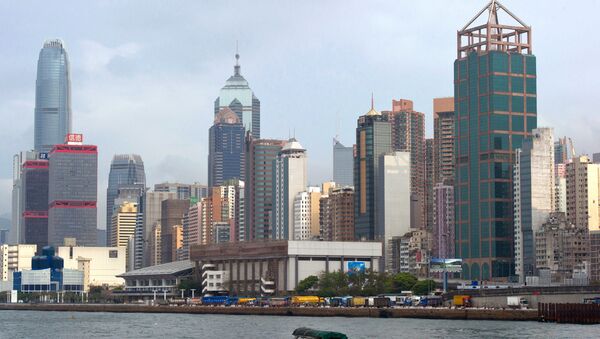 Uma vista de Hong Kong - Sputnik Brasil