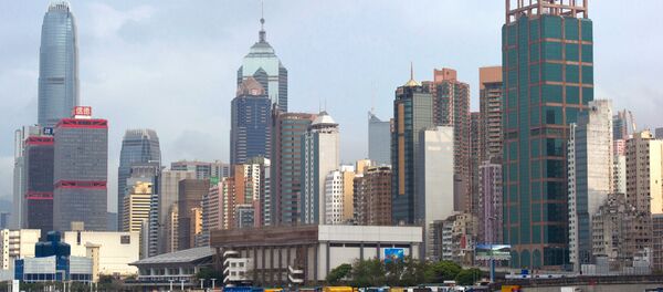 Uma vista de Hong Kong - Sputnik Brasil