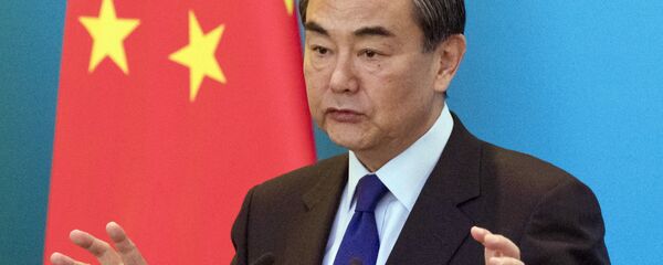 Chanceler chinês Wang Yi Chanceler chinês Wang Yi - Sputnik Brasil