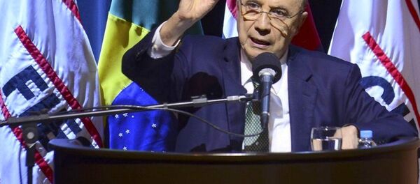 Henrique Meirelles, participa do 12° ConstruBusiness, na FIESP, em São Paulo - Sputnik Brasil