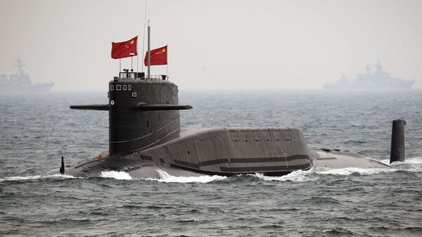 Submarino chinês (foto de arquivo) - Sputnik Brasil