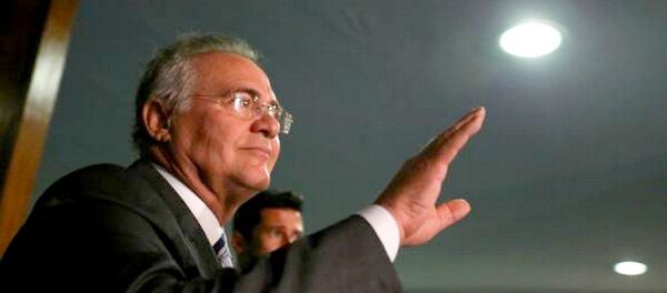 Renan Calheiros, fala sobre decisão do plenário do STF que o manteve no cargo - Sputnik Brasil