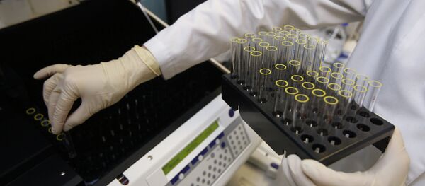 Centro Antidoping: colheita de amostras de sangue para análise (foto de arqvuio) - Sputnik Brasil