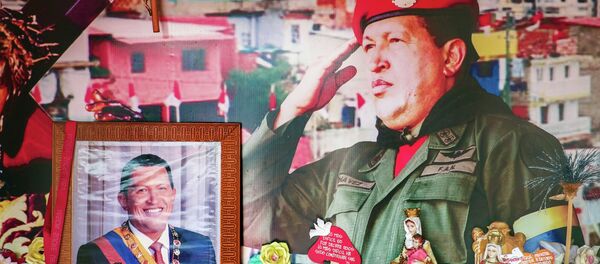 América Latina presta homenagem a Hugo Chávez no segundo aniversário da sua morte. 27 de fevereiro de 2015, Caracas, Venezuela. - Sputnik Brasil