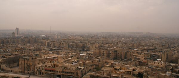 Cidade síria de Aleppo vista da Cidadela em 11 de dezembro de 2009 (foto de arquivo) - Sputnik Brasil