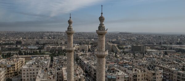 Mesquita em Aleppo - Sputnik Brasil