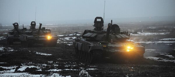 Exercícios militares na região de Rostov - Sputnik Brasil