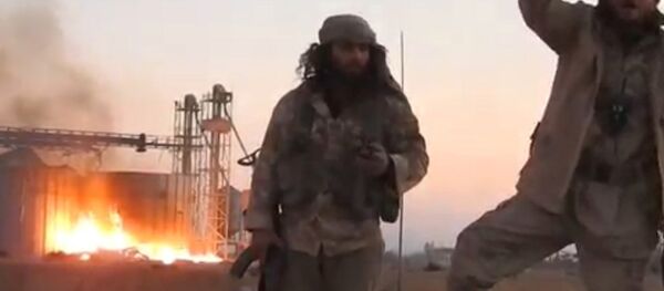 Captura de imagem de um vídeo publicado pela agência de notícias aliada do Daesh em Palmira em 11 de dezembro de 2016 - Sputnik Brasil